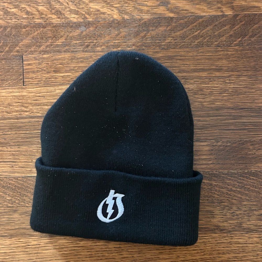 Black Beanie with Logo